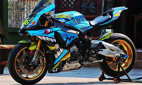 Motorrad Verkleidungen - Repsol Verkleidung
