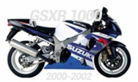 00-02 GSXR 1000 Verkleidung