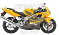 04-07 CBR600 F4i Verkleidung