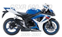 06-07 GSXR 600-750 Verkleidung