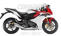 11-12 CBR600F Verkleidung