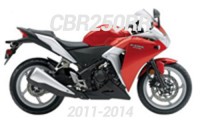 11-14 CBR250RR Verkleidung