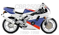 90-98 CBR250RR Verkleidung