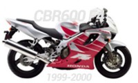99-00 CBR600 F4 Verkleidung