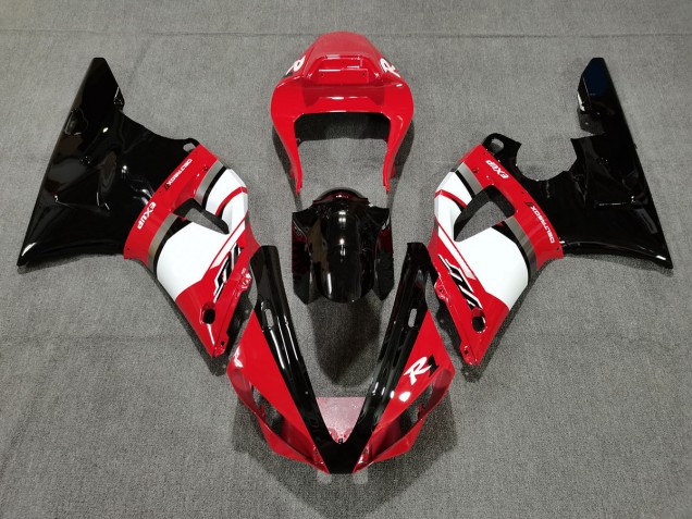 00-01 Rot & Schwarz R1 Motorrad Verkleidung 00-01 Rot & Schwarz R1 Motorrad Verkleidung