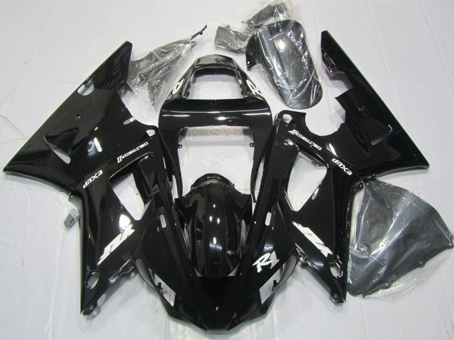 00-01 Schwarz Glänzend R1 Motorrad Verkleidung 00-01 Schwarz Glänzend R1 Motorrad Verkleidung