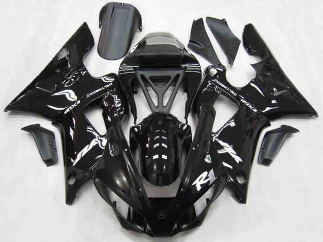 00-01 Schwarz Glänzend Stil R1 Motorrad Verkleidung 00-01 Schwarz Glänzend Stil R1 Motorrad Verkleidung