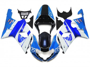 00-02 05 Glänzend Blau GSXR 1000 Motorrad Verkleidung