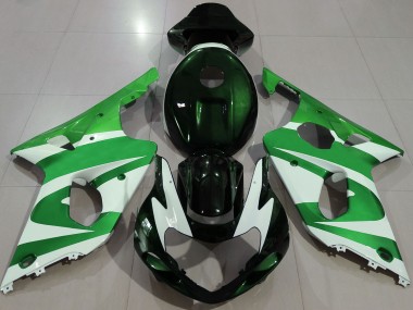 00-02 Dunkelgrün GSXR 1000 Motorrad Verkleidung