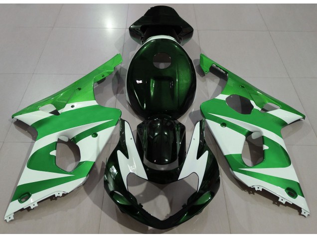 00-02 Dunkelgrün GSXR 1000 Motorrad Verkleidung