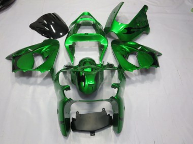00-02 Grün ZX6R Motorrad Verkleidung