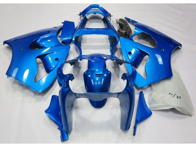 00-02 Leuchtendes Blau ZX6R Motorrad Verkleidung