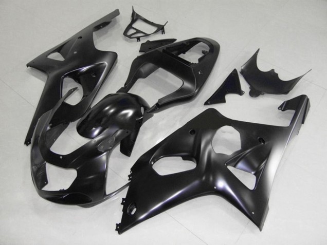 00-02 Matt Schwarz GSXR 1000 Motorrad Verkleidung 00-02 Matt Schwarz GSXR 1000 Motorrad Verkleidung