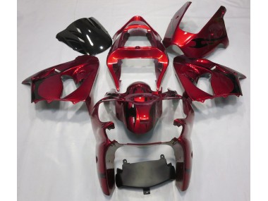 00-02 Metallic Rot ZX6R Motorrad Verkleidung
