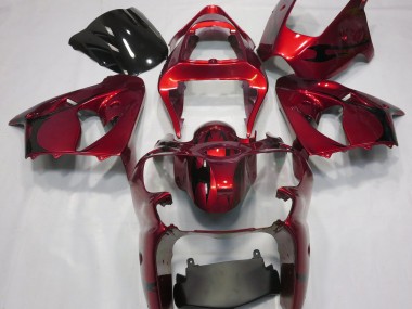 00-02 Metallic Rot ZX6R Motorrad Verkleidung