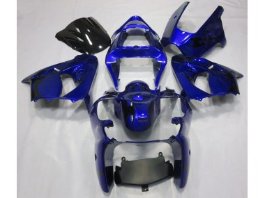 00-02 Metallicblau ZX6R Motorrad Verkleidung