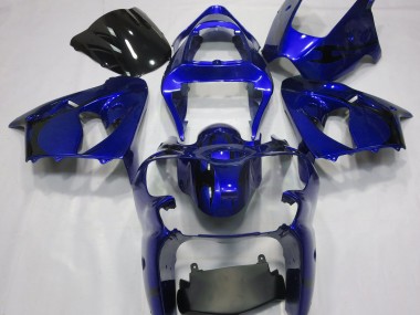 00-02 Metallicblau ZX6R Motorrad Verkleidung