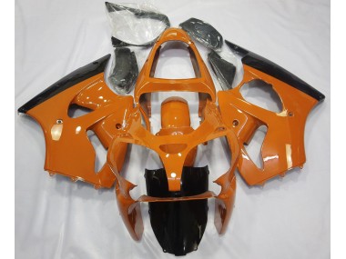 00-02 Orange Glänzend & Schwarz ZX6R Motorrad Verkleidung