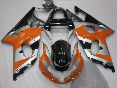 00-02 Orange Silber OEM Stil GSXR 1000 Motorrad Verkleidung