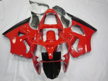 00-02 Rot & Schwarz ZX6R Motorrad Verkleidung