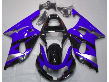 01-03 Blau OEM Stil GSXR 600-750 Motorrad Verkleidung