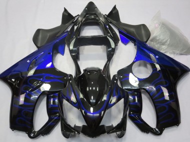 01-03 Blaue Flamme CBR600 F4i Motorrad Verkleidung