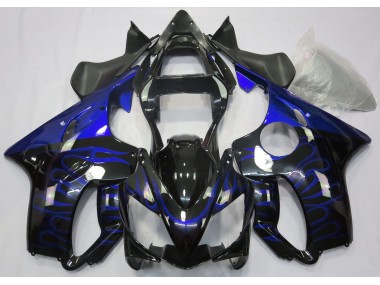 01-03 Blaue Flamme CBR600 F4i Motorrad Verkleidung