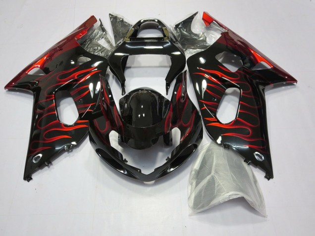 01-03 Gelb Jordan GSXR 600-750 Motorrad Verkleidung 01-03 Gelb Jordan GSXR 600-750 Motorrad Verkleidung