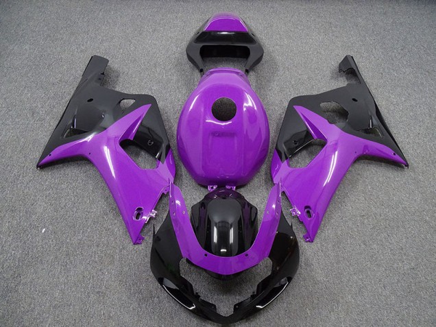 01-03 Glanz Lila & Schwarz GSXR 600-750 Motorrad Verkleidung