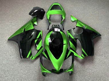 01-03 Glänzend Grün & Schwarz CBR600 F4i Motorrad Verkleidung