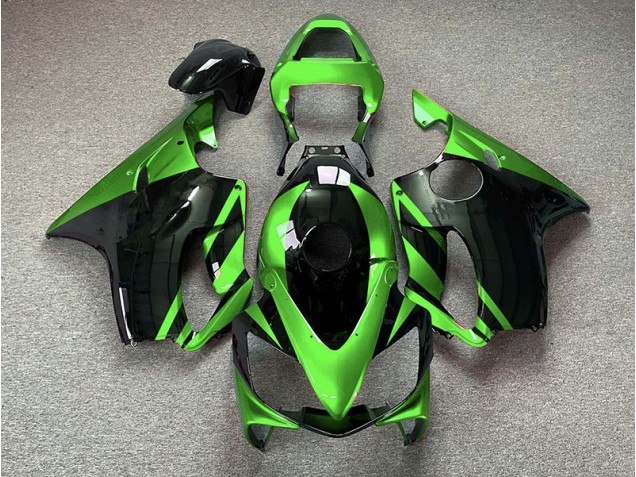 01-03 Glänzend Grün & Schwarz CBR600 F4i Motorrad Verkleidung 01-03 Glänzend Grün & Schwarz CBR600 F4i Motorrad Verkleidung