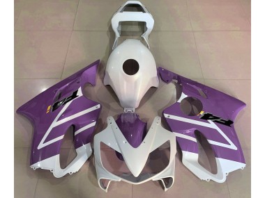01-03 Glänzend Weiß & Lila CBR600 F4i Motorrad Verkleidung