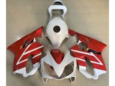 01-03 Glänzend Weiß & Rot CBR600 F4i Motorrad Verkleidung