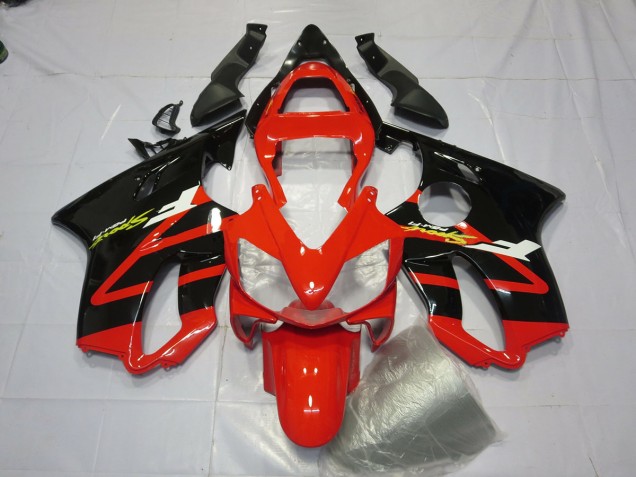 01-03 Glänzend Schwarz & Rot CBR600 F4i Motorrad Verkleidung 01-03 Glänzend Schwarz & Rot CBR600 F4i Motorrad Verkleidung