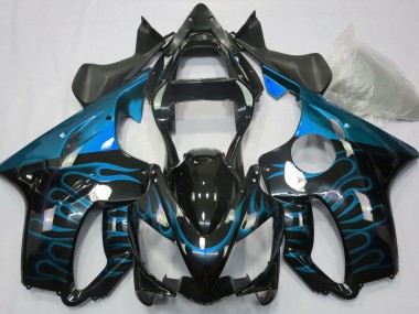 01-03 Hellblau Flamme CBR600 F4i Motorrad Verkleidung