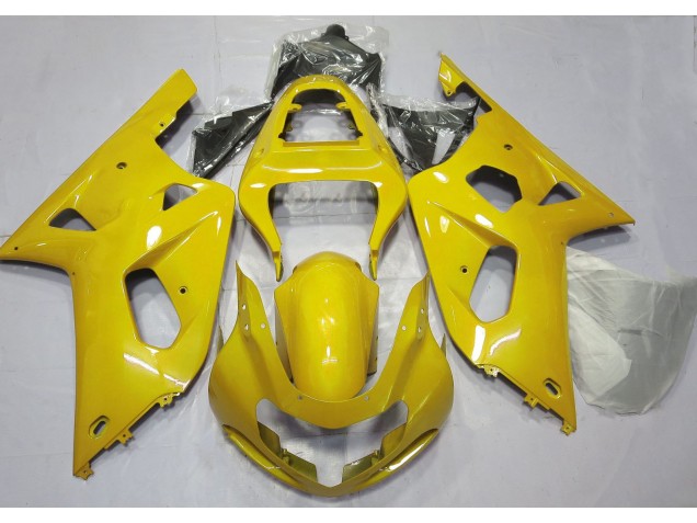 01-03 Helles Gelb GSXR 600-750 Motorrad Verkleidung 01-03 Helles Gelb GSXR 600-750 Motorrad Verkleidung