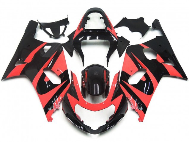 01-03 Hellrot Custom-Stil OEM GSXR 600-750 Motorrad Verkleidung 01-03 Hellrot Custom-Stil OEM GSXR 600-750 Motorrad Verkleidung
