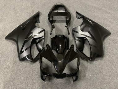 01-03 Matt & Glänzend Schwarz CBR600 F4i Motorrad Verkleidung