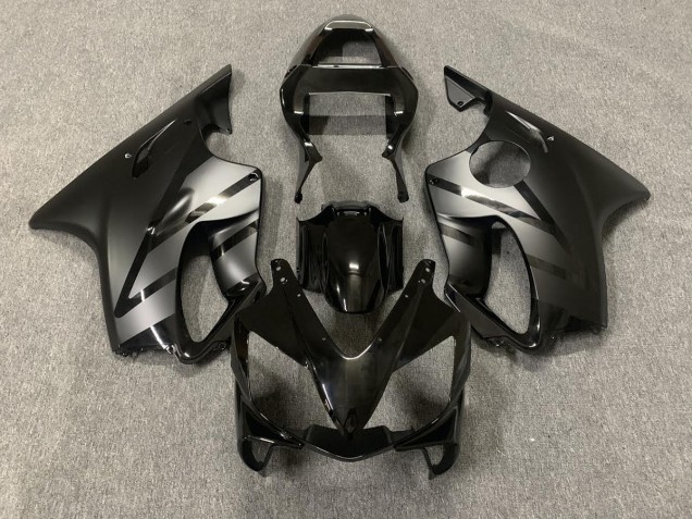 01-03 Matt & Glänzend Schwarz CBR600 F4i Motorrad Verkleidung