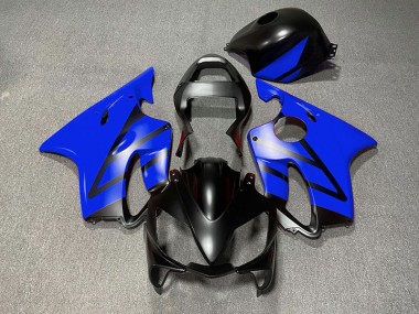 01-03 Matt Schwarz & Blau CBR600 F4i Motorrad Verkleidung