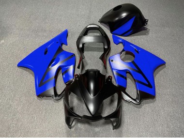 01-03 Matt Schwarz & Blau CBR600 F4i Motorrad Verkleidung