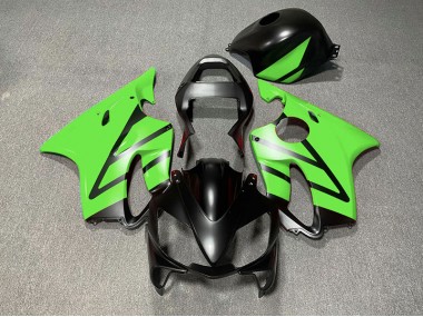 01-03 Matt Schwarz & Grün CBR600 F4i Motorrad Verkleidung