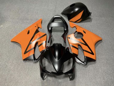 01-03 Matt Schwarz & Orange CBR600 F4i Motorrad Verkleidung