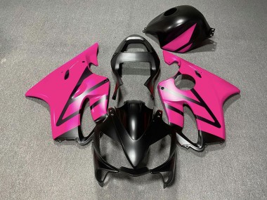 01-03 Matt Schwarz & Pink CBR600 F4i Motorrad Verkleidung