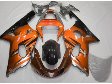 01-03 Orange & Silber GSXR 600-750 Motorrad Verkleidung