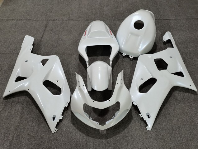 01-03 Perlweiss GSXR 600-750 Motorrad Verkleidung 01-03 Perlweiss GSXR 600-750 Motorrad Verkleidung
