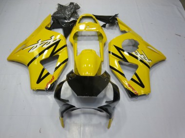 02-03 Gelb & Schwarz Umgedreht CBR954RR Motorrad Verkleidung