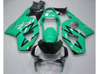 02-03 Glänzendes Blaugrün CBR954RR Motorrad Verkleidung