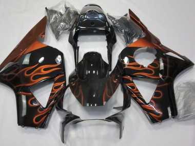 02-03 Orange Flamme CBR954RR Motorrad Verkleidung