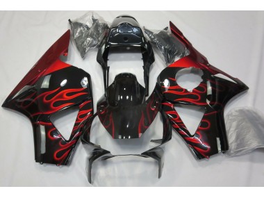 02-03 Rot Flamme CBR954RR Motorrad Verkleidung
